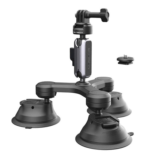 Action camera  mount PGYTECH three-arm Suction Cup_0