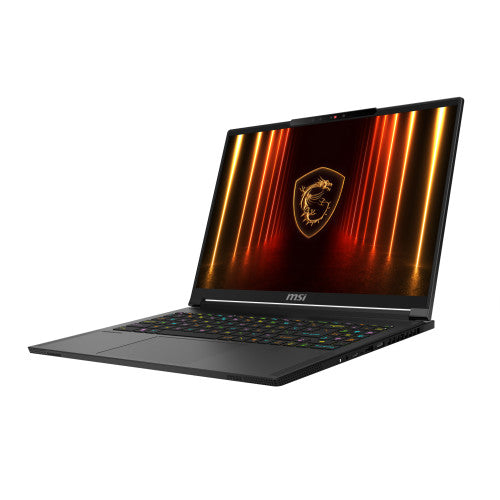 MSI Stealth A16 AI+ A3XWJG-038ES Copilot+ PC AMD Ryzen AI 9 HX 370 PortÃ¡til 40,6 cm (16") Quad HD+ 64 GB LPDDR5x-SDRAM 1 TB SSD NVIDIA GeForce RTX 5090 Wi-Fi 7 (802.11be) Windows 11 Home Negro_1