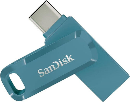 SanDisk Ultra Dual Drive Go USB 128GB unidad flash USB USB Type-A / USB Type-C 3.2 Gen 1 (3.1 Gen 1) Azul_0
