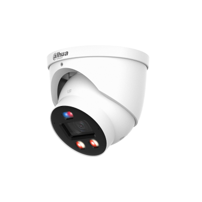 (DH-IPC-HDW3449HP-AS-PV-0280B-PRO) DAHUA CAMARA IP WIZCOLOR TURRET WIZSENSE SERIE 3 4MP CON INTELIGENCIA ARTIFICIAL, SOPORTA MICROSD 256GB, TIOC PRO ALARMA IN/OUT, ACUPICK, SMD 4.0, 12 VDC/POE, IP67, 2.8MM_0