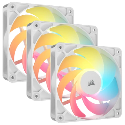 Corsair RS120-R ARGB Carcasa del ordenador Ventilador 12 cm Blanco 3 pieza(s)_0