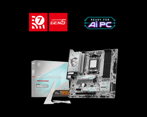 MSI B850M GAMING PLUS WIFI AMD B850 ZÃ³calo AM5 micro ATX_0