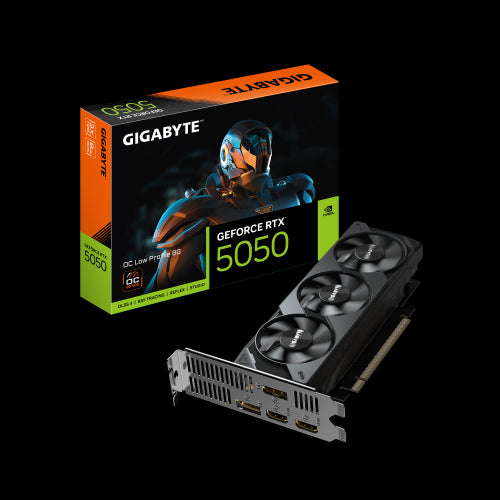 Tarjeta Gráfica Gigabyte GeForce RTX 5050 OC Low Profile/ 8GB GDDR6/ Compatible con Perfil Bajo_1