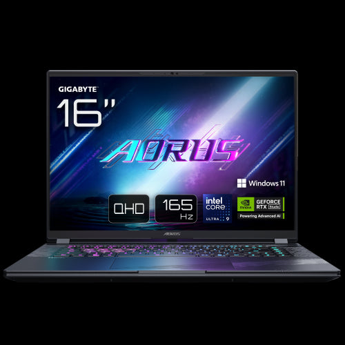 GIGABYTE AORUS ELITE 16 BWHC3ESC64SH ordenador portatil Intel Core Ultra 9 40,6 cm (16") DDR5-SDRAM NVIDIA GeForce RTX 5070 Wi-Fi 7 (802.11be) Windows 11 Home Gris_0