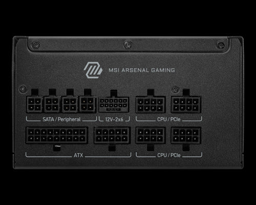 MSI MAG A850GLS PCIE5 unidad de fuente de alimentaciÃ³n 850 W 24-pin ATX ATX Negro_0