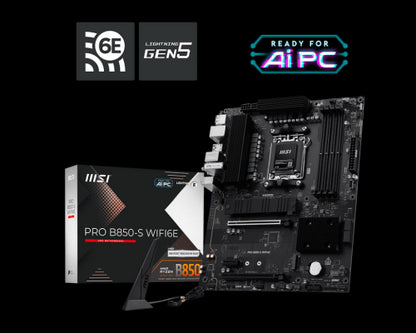 MSI PRO B850-S WIFI6E placa base AMD B850 ZÃ³calo AM5 ATX_1