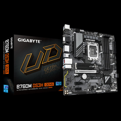 PLACA BASE GIGABYTE LGA 1700 B760M DS3H GEN5 MATX_0
