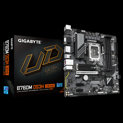 PLACA BASE GIGABYTE LGA 1700 B760M DS3H GEN5 MATX_0