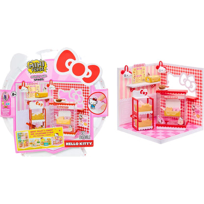 MGA Miniverse Make It Mini Spaces Hello Kitty Set de Contrução DIY