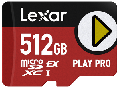 Lexar PLAY PRO microSDXC 512 GB UHS-I Clase 3_0
