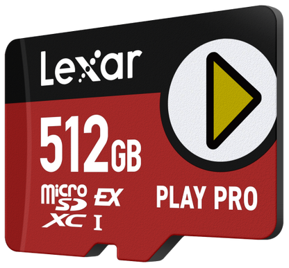 Lexar PLAY PRO microSDXC 512 GB UHS-I Clase 3_1