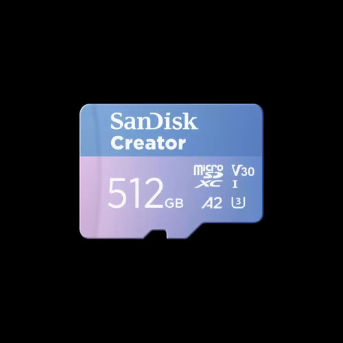 TARJETA SANDISK CREATOR MICROSD 512GB_0