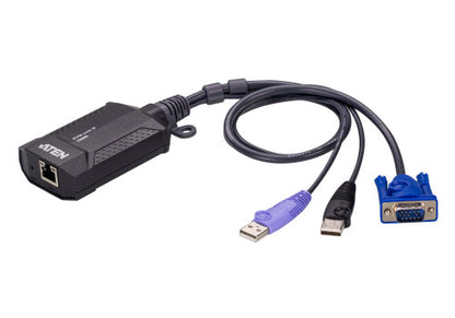 ATEN CN800-AT interruptor KVM Negro, PÃºrpura_0