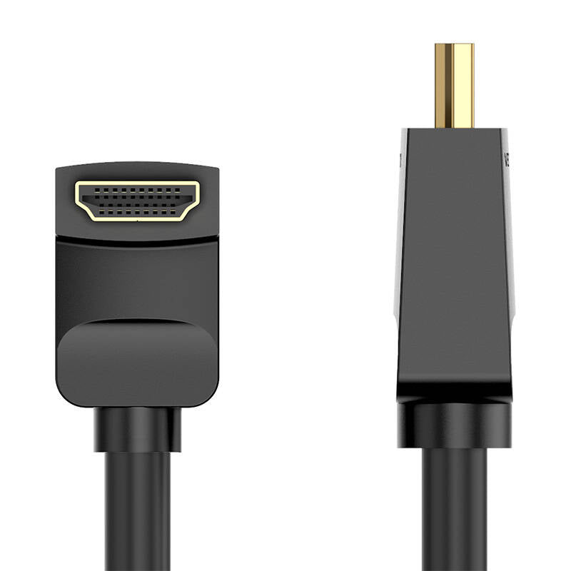 Cable HDMI 2.0 4K Acodado 90º Vention AARBG/ HDMI Macho - HDMI Macho/ 1.5m/ Negro_1