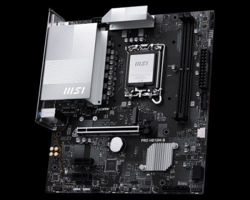 Mainboard MSI PRO H810M-B / Preto_1