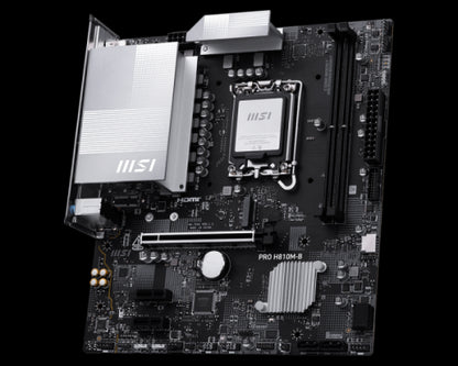 Mainboard MSI PRO H810M-B / Preto_1
