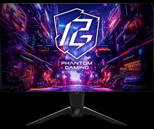 Asrock PGO32UFS pantalla para PC 80 cm (31.5") 3840 x 2160 Pixeles 4K Ultra HD OLED Negro_0