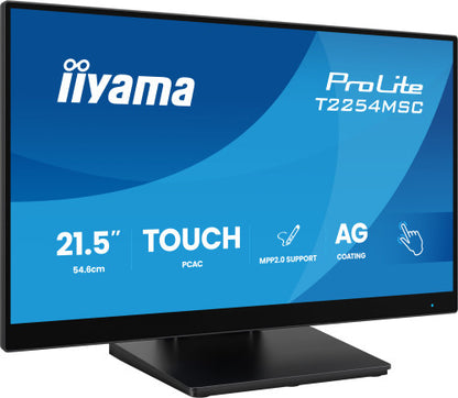 iiyama T2254MSC-B2AG pantalla para PC 54,6 cm (21.5") 1920 x 1080 Pixeles Full HD LED Pantalla tÃ¡ctil Negro_3