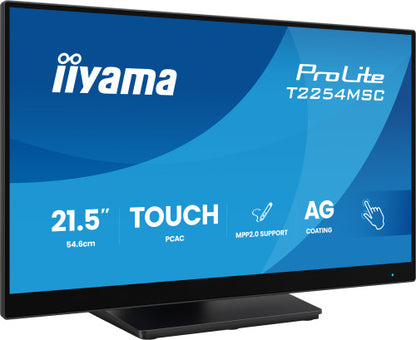 iiyama T2254MSC-B2AG pantalla para PC 54,6 cm (21.5") 1920 x 1080 Pixeles Full HD LED Pantalla tÃ¡ctil Negro_4