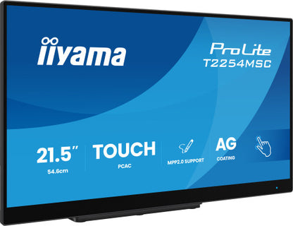 iiyama T2254MSC-B2AG pantalla para PC 54,6 cm (21.5") 1920 x 1080 Pixeles Full HD LED Pantalla tÃ¡ctil Negro_5