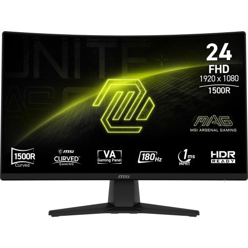 MSI MAG 242C pantalla para PC 59,9 cm (23.6") 1920 x 1080 Pixeles Full HD LCD Negro_0