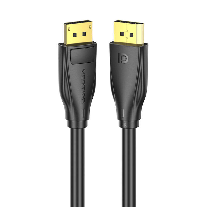 Cable DisplayPort 1.4 8K Vention HCCBJ/ DisplayPort Macho - DisplayPort Macho/ 5m/ Negro_2