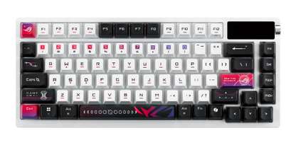 ASUS ROG Azoth X teclado Juego USB + RF Wireless + Bluetooth Negro, Blanco_1