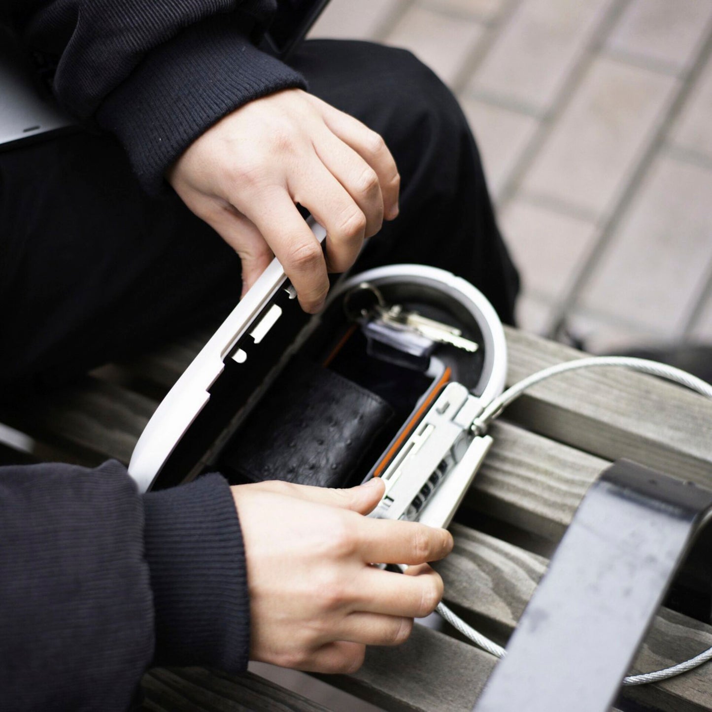 Cofre Pequeno Portátil Master Lock Combinação 4 Digitos 17026450_5