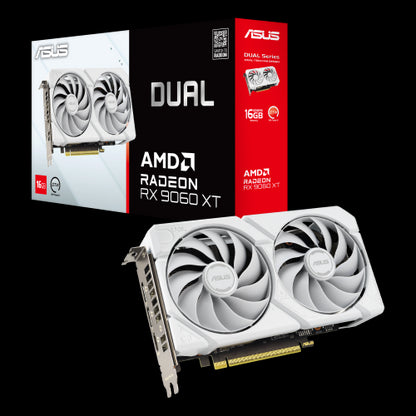 Radeon RX 9060 XT DUAL WHITE Edition 16GB, Grafikkarte_14