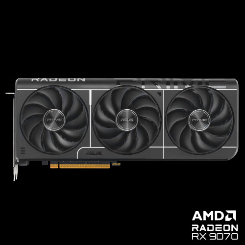 Gráfica ASUS Radeon RX 9070 OC PRIME EVO Edition 16GB / Preto / 90YV0MQ0-M0NA00_0