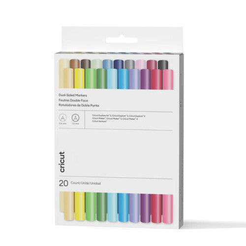Cricut 2011824 marcador 20 pieza(s) Punta fina Colores surtidos_0