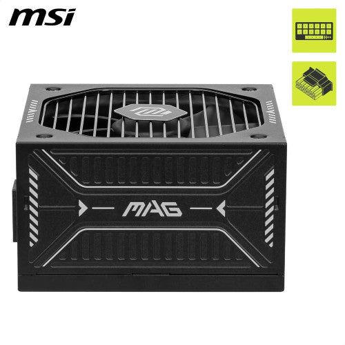FUENTE ALIMENTACION MSI MAG A750GLS PCIE5,PSU,750W,80 PLUS GOLD,MODULAR,120MM,ACTIVE PFC,PCI-E 5.0 (16 PIN)X1,PCI-E (6+2 PIN)X4,SATA (15 PIN)X5_3