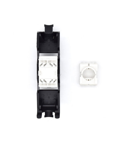 Conector RJ45 WP / Preto / Branco_1