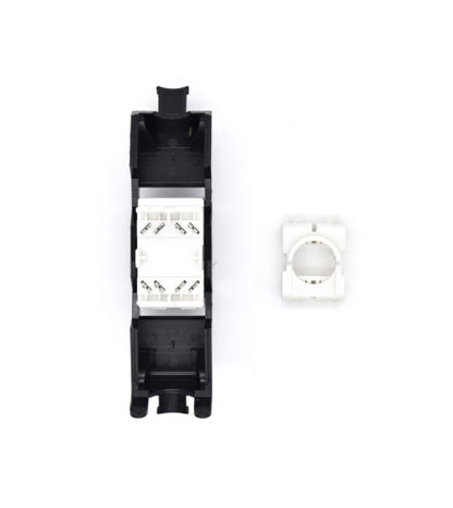 Conector RJ45 WP / Preto / Branco_1