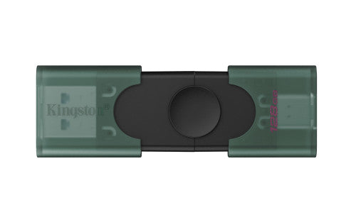 Kingston Technology DataTraveler 128GB USB-A + USB-C 3.2 Gen 1 DuoG2_0