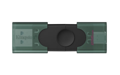 Kingston Technology DataTraveler 128GB USB-A + USB-C 3.2 Gen 1 DuoG2_0