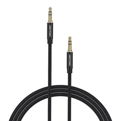 Cable Estéreo Vention BAWBD/ Jack 3.5 Macho - Jack 3.5 Macho/ 50cm/ Negro_1