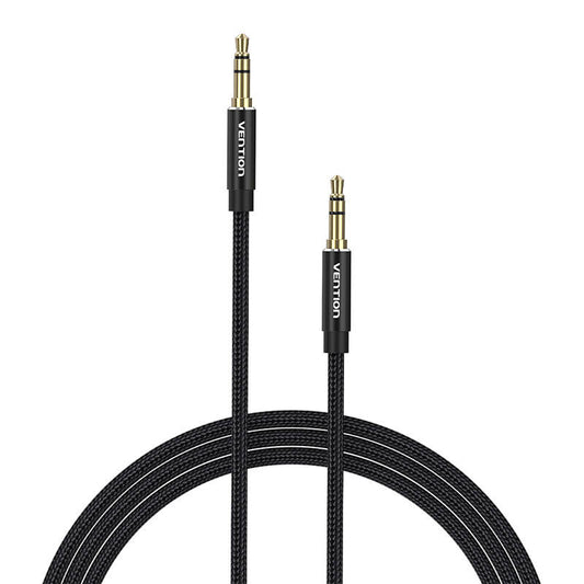 Cable Audio Micro Jack 3.5mm Vention BAWBG 1,5m Black_0