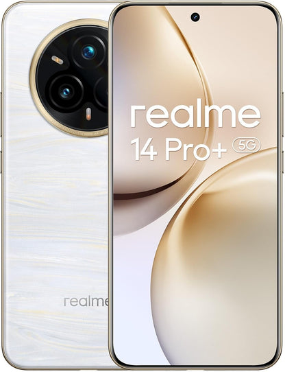 REALME 14 PRO+ 5G 512GB 12GB PEARL WHITE INT NFC + SUPERVOOC 120W POWER ADAPTER WHITE_1