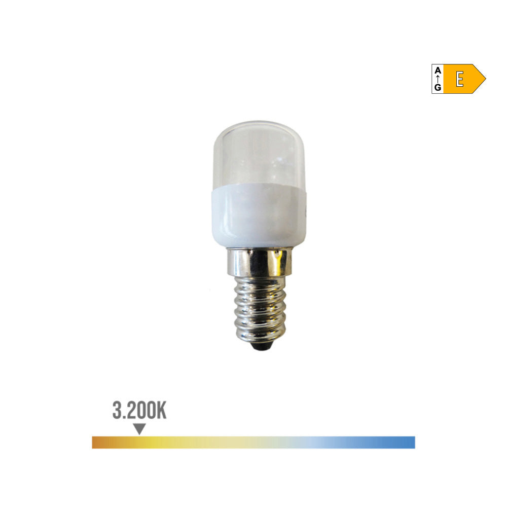 LÃ¢mpada tubular (frigorÃ­fico) led e14 0.5w 55lm 3200k luz quente Ã¸ 2,6 x 60 cm_0