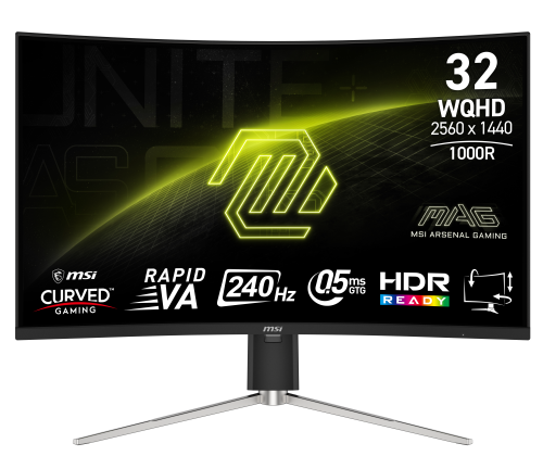 MSI MAG 325CQRXF E2 pantalla para PC 80 cm (31.5") 2560 x 1440 Pixeles Wide Quad HD LED Negro_1