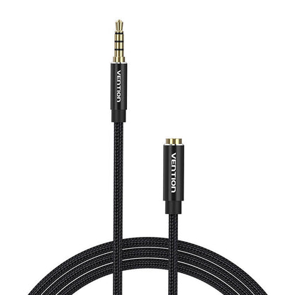 Cable Estéreo Vention BHCBH/ Jack 3.5 Macho - Jack 3.5 Hembra/ 2m/ Negro_1