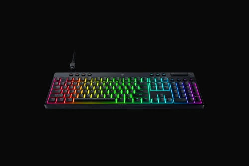 Razer BlackWidow V4 Low-Profile HyperSpeed teclado Juego USB + RF Wireless + Bluetooth QWERTY Internacional de EE.UU. Negro_1