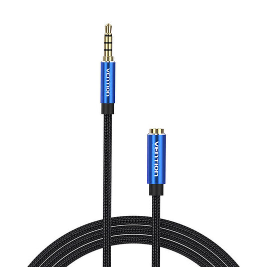 Cable Estéreo Vention BHCLJ/ Jack 3.5 Macho - Jack 3.5 Hembra/ 5m/ Azul_0