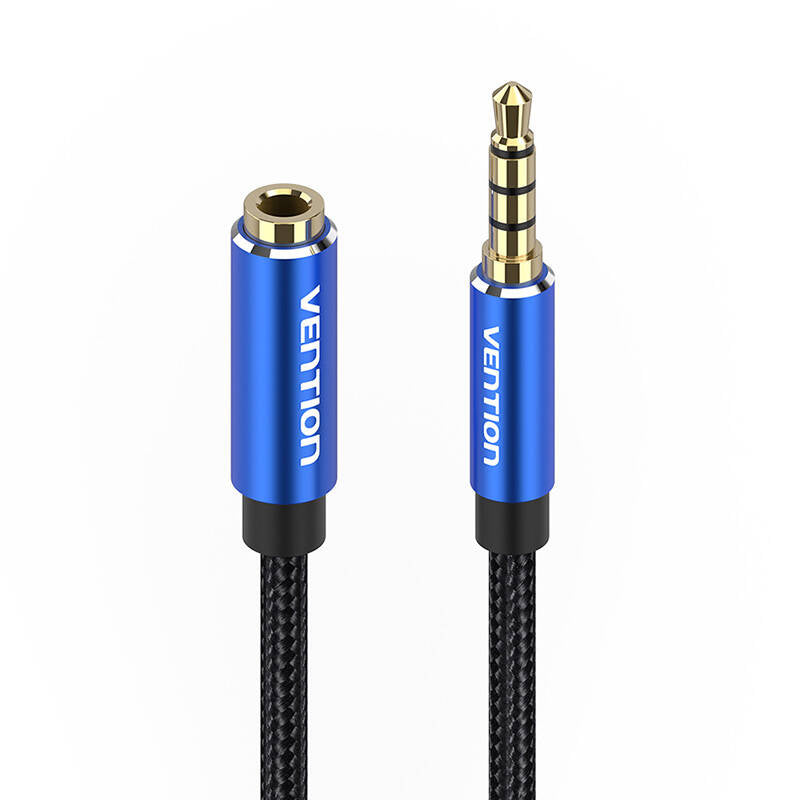 Cable Estéreo Vention BHCLJ/ Jack 3.5 Macho - Jack 3.5 Hembra/ 5m/ Azul_2
