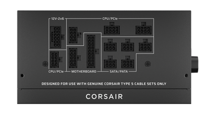 FUENTE ALIMENT. CORSAIR RM1000X SHIFT 80+ GOLD SHIFTED MODULAR 1000 WATT PCIE 5.1 ATX 3.1 CP-9020300-EU_3