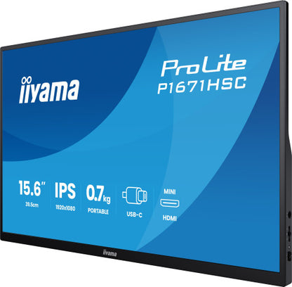 iiyama Monitor portable P1671HSC-B1 P1671HSCB1 (P1671HSC-B1)_5