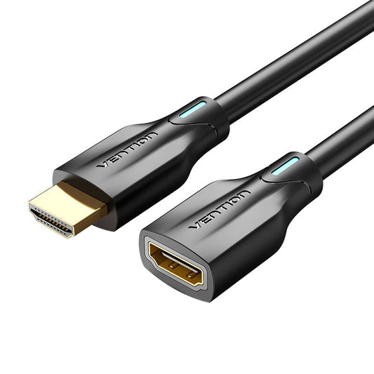 HDMI 2.1 Extension Cable Vention AHBBG, 1,5m, 8K 60Hz/ 4K 120Hz (Black)_0