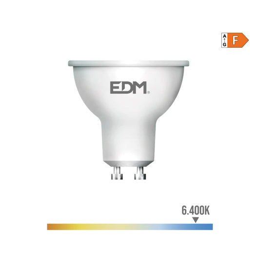 LÃ¢mpada dicroica led gu10 8w 710lm 6400k luz fria 120Â° Ã¸5x5,5cm_0