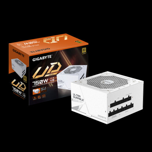 GIGABYTE UD750GM PG5 V2 ICE unidad de fuente de alimentación 750 W 20+4 pin ATX Blanco_0